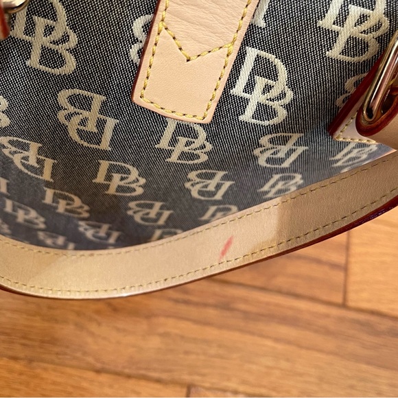Dooney and Bourke Classic Hobo Monogram Bucket Bag - Picture 10 of 12